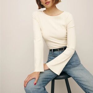 Reformation Miller Top In Sugar